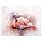 Designart - Portrait of Pink Flamingo III - Farmhouse Canvas Wall Art Print